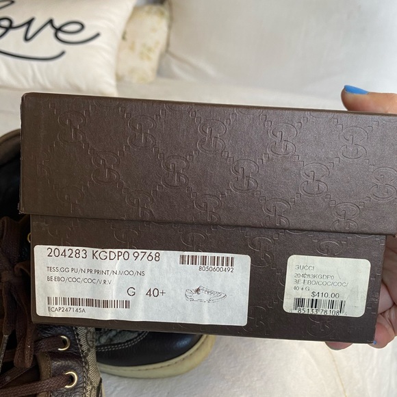Gucci sneaker size 40.5 - Picture 8 of 8